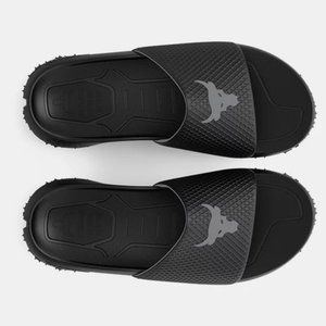 Under Armour Project Rock Slides 2.0 - Black/Pitch Gray